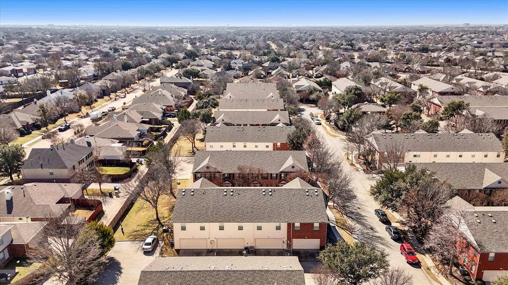 3025 Stone Forest Circle, McKinney, TX 75070 Aerial perspective of suburban area