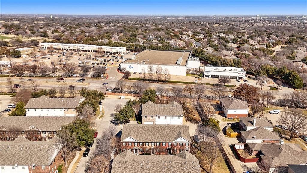 3025 Stone Forest Circle, McKinney, TX 75070 Aerial perspective of suburban area