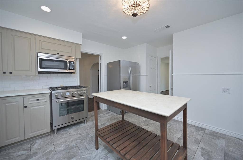 Kitchen side view