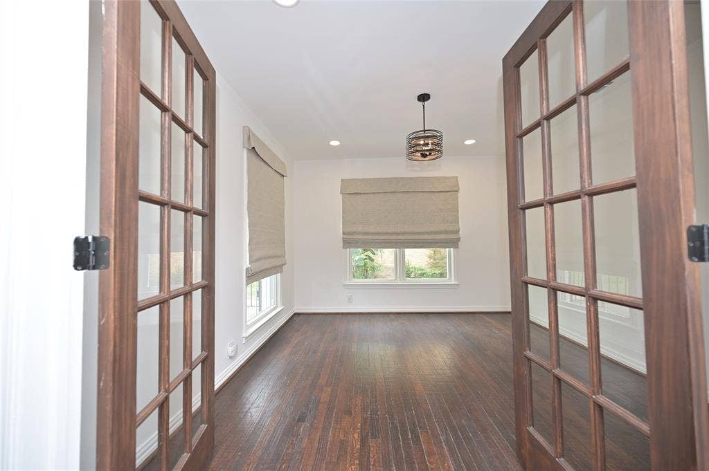 3rd Bedroom with French Doors & closet-optional Office