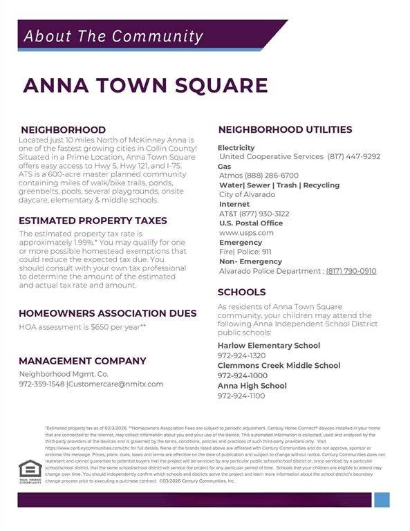1509 Xavier Street, Anna, TX 75409 1509 Xavier Street, Anna, TX 75409
