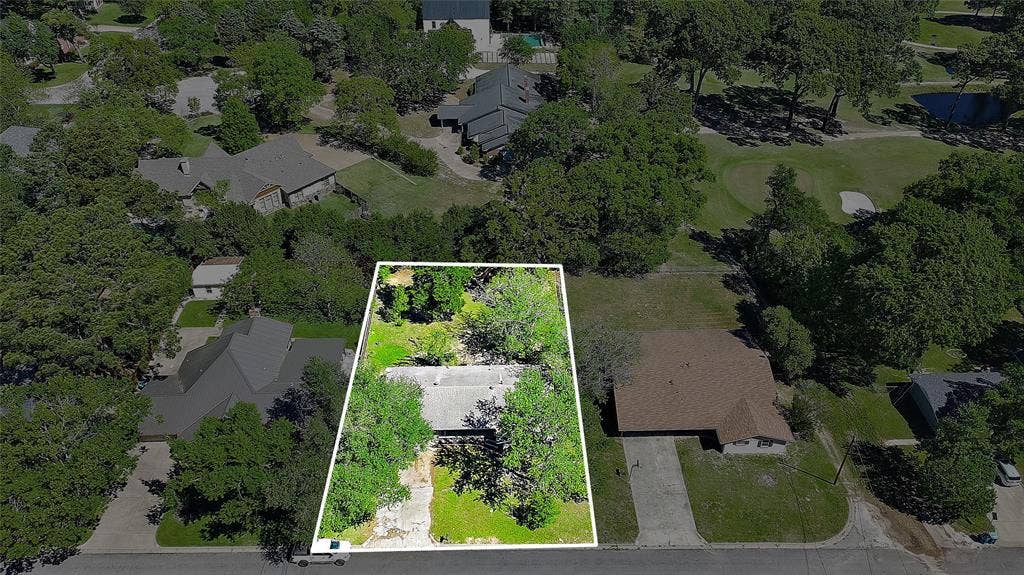 602 Colonial Drive, Athens, TX 75751 Outline of property