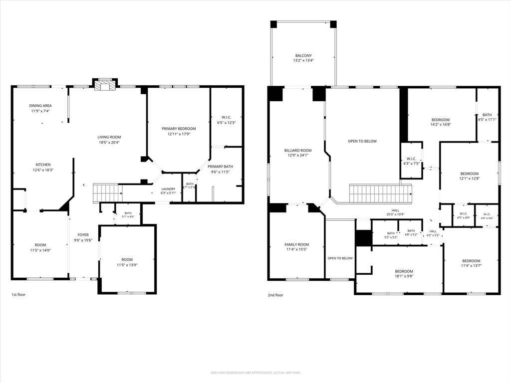 5212 Whisper Drive, Fort Worth, TX 76123 Floor plan