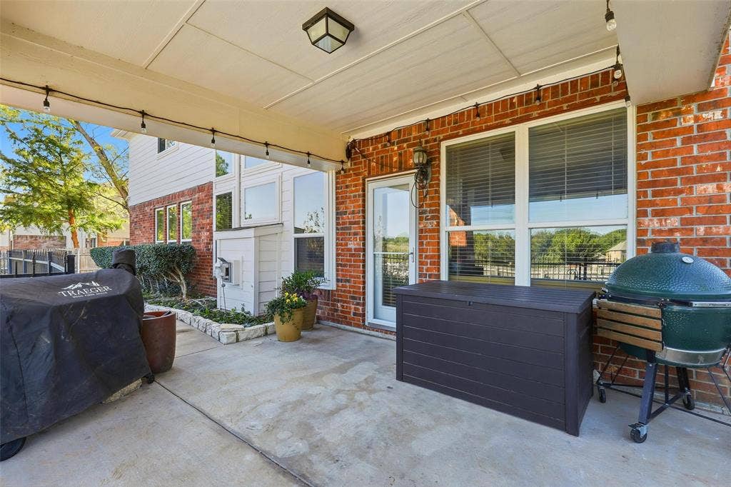5212 Whisper Drive, Fort Worth, TX 76123 View of patio with grilling area