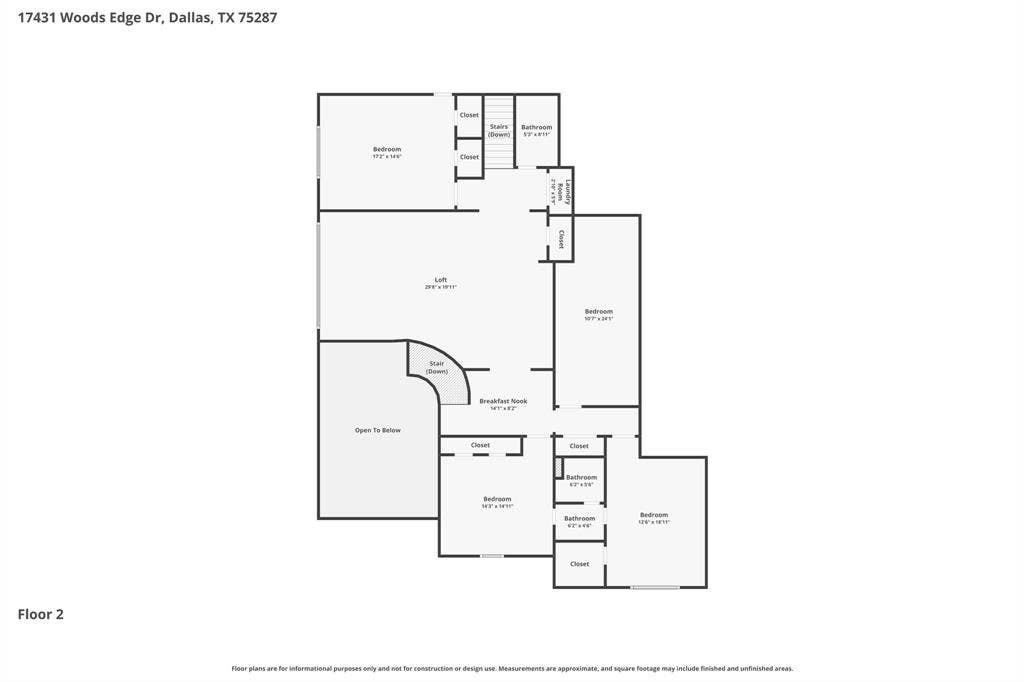 17431 Woods Edge Drive, Dallas, TX 75287