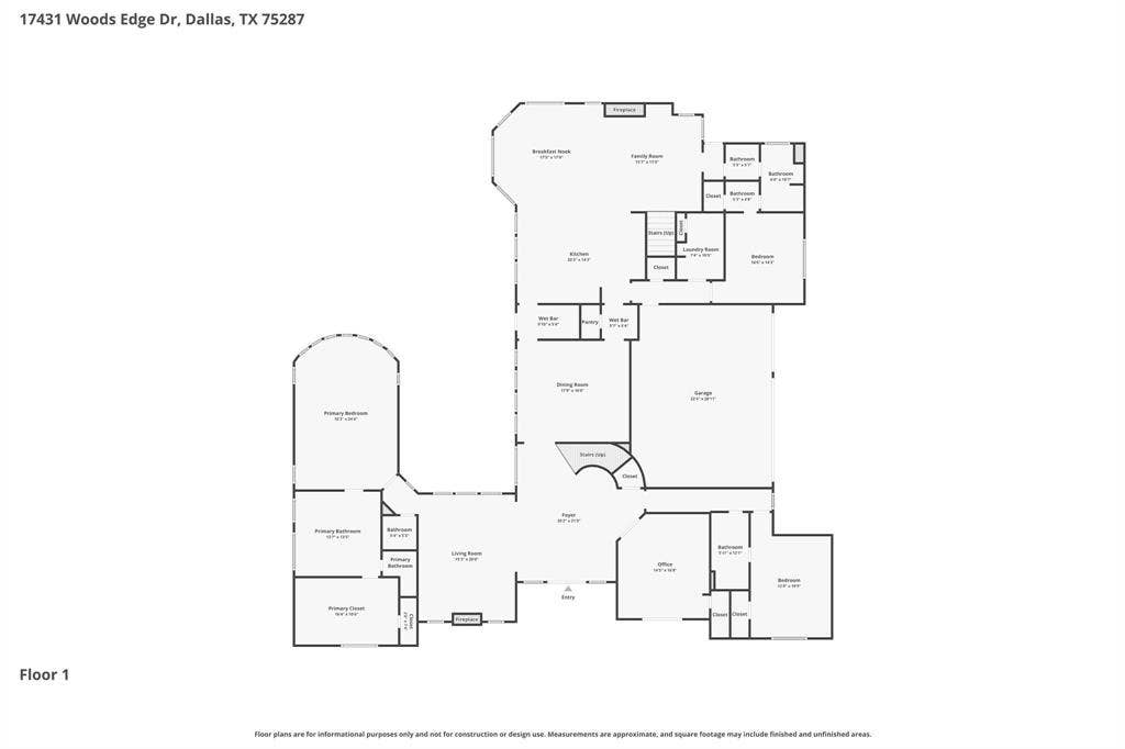 17431 Woods Edge Drive, Dallas, TX 75287