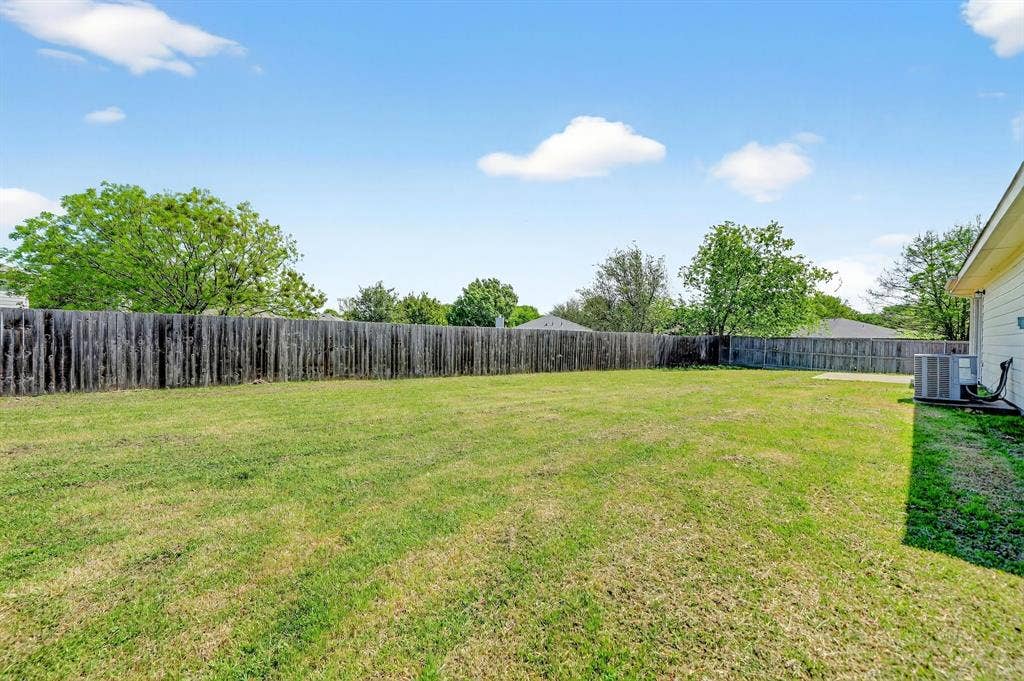 2800 Arbury Drive, McKinney, TX 75071 View of fenced backyard