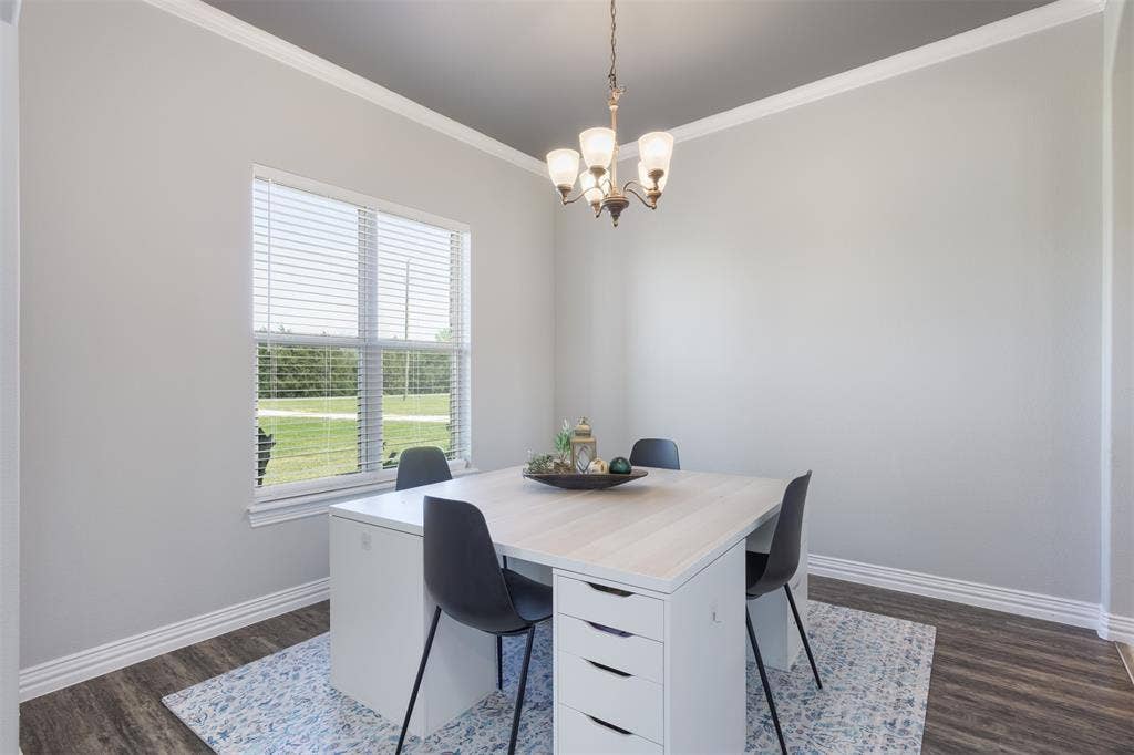 1538 Fm 36 N, Farmersville, TX 75442 With room for a large dining table, sideboard or hutch, this room offers flexible use and design.