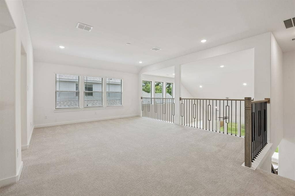 Game Room in the Monet II home plan by Trophy Signature Homes – REPRESENTATIVE PHOTO