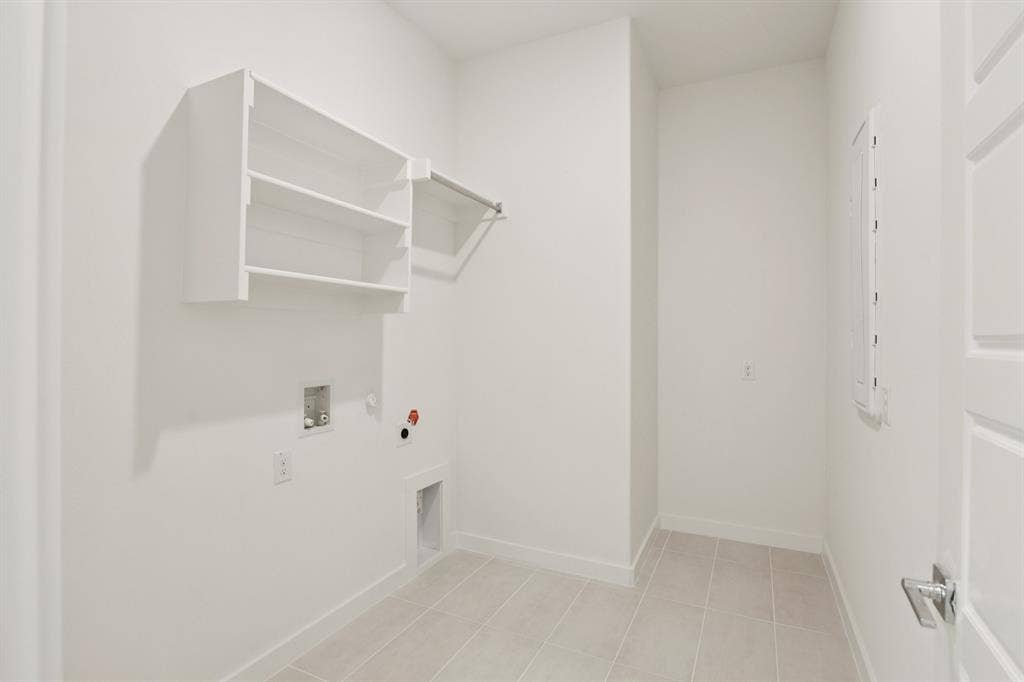 Utility Room in the Monet II home plan by Trophy Signature Homes – REPRESENTATIVE PHOTO