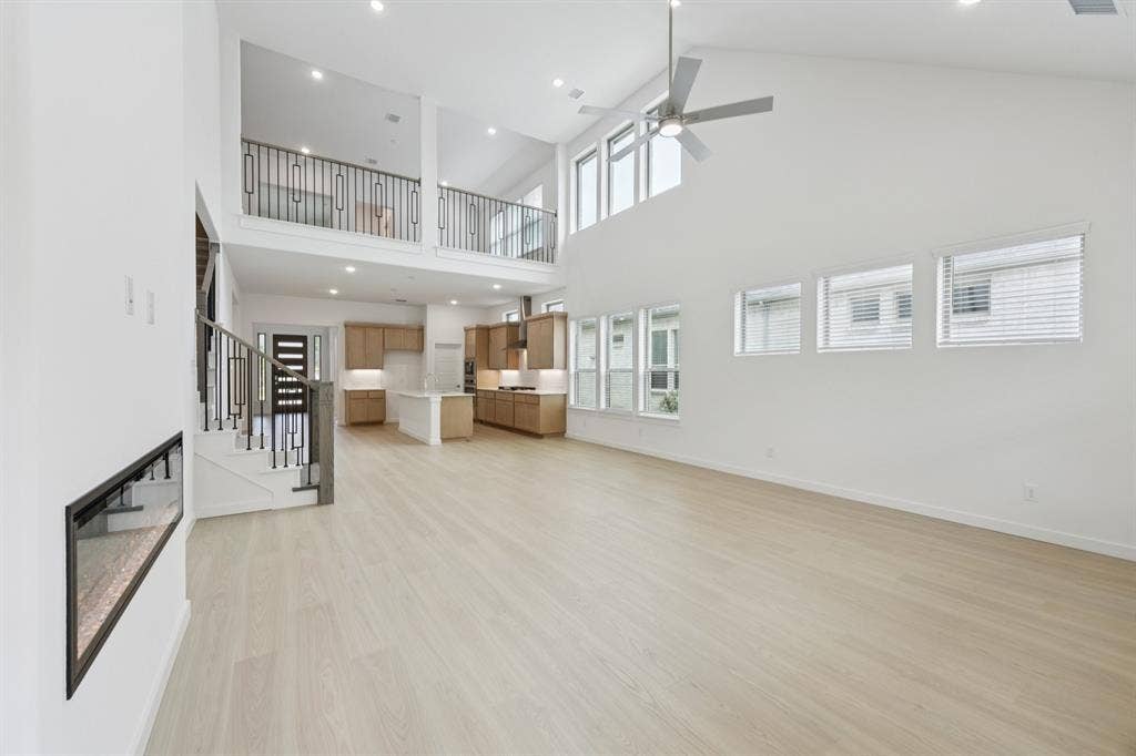 Open First Floor in the Monet II home plan by Trophy Signature Homes – REPRESENTATIVE PHOTO