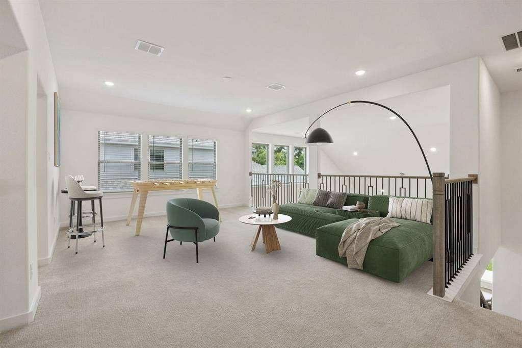 Game Room in the Monet II home plan by Trophy Signature Homes – REPRESENTATIVE PHOTO