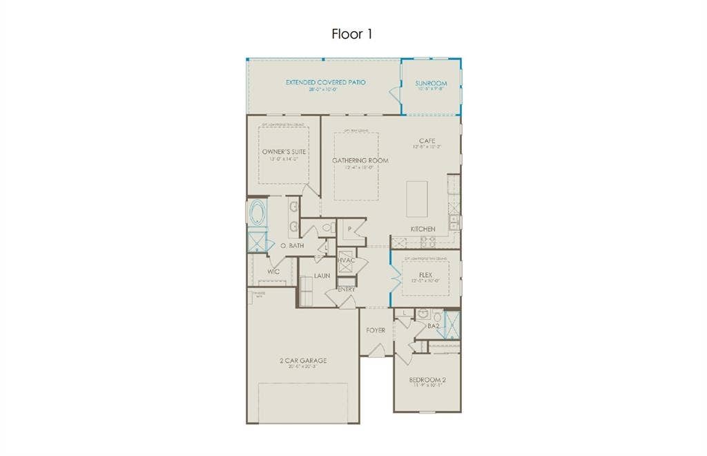 Floor plan for home