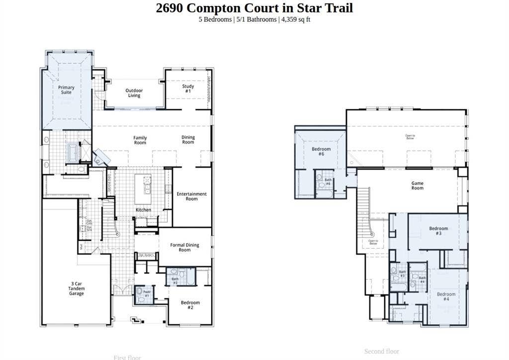 2690 Compton Court, Prosper, TX 75078 2690 Compton Court, Prosper, TX 75078