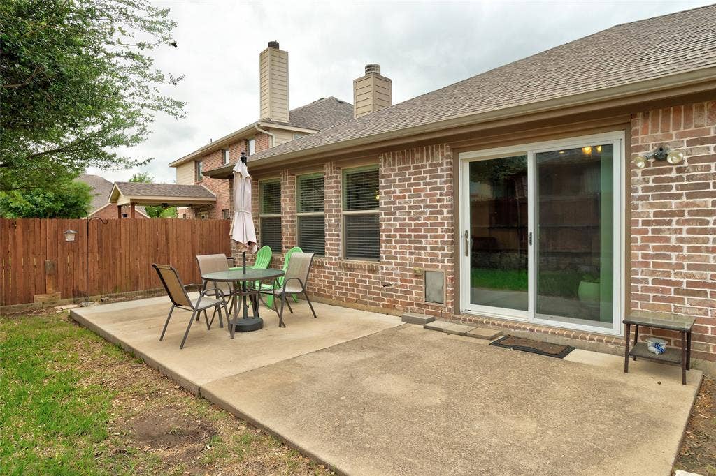1913 Hidden Fairway Drive, Wylie, TX 75098 Backyard patio