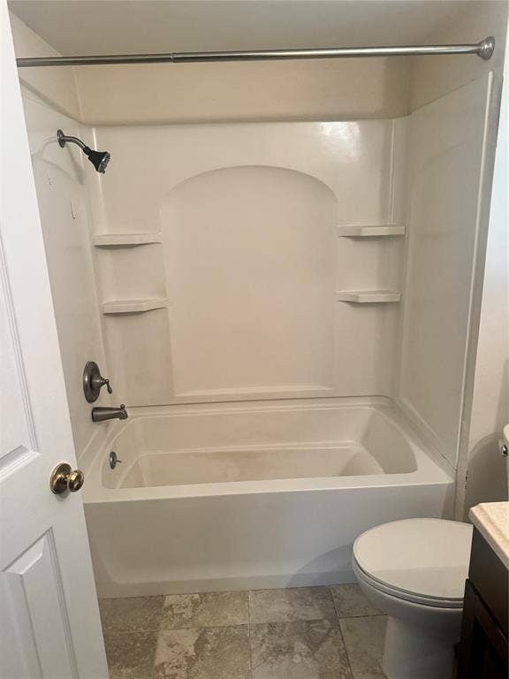 2301 Holly Drive, Euless, TX 76039 Tub/shower combination featuring integrated shelving and an arched accent