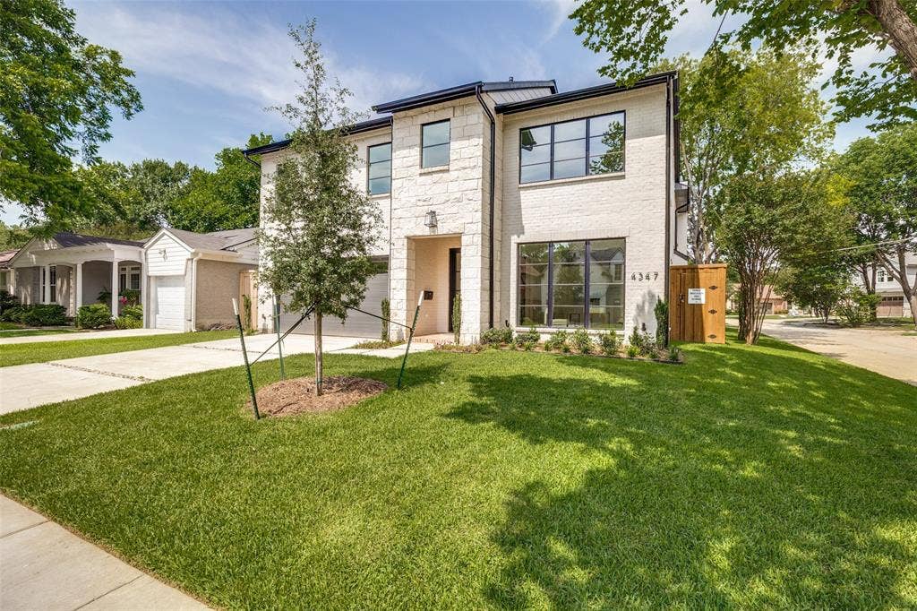 4347 DELMAR Avenue, Dallas, TX 75206 Located on a quiet corner lot