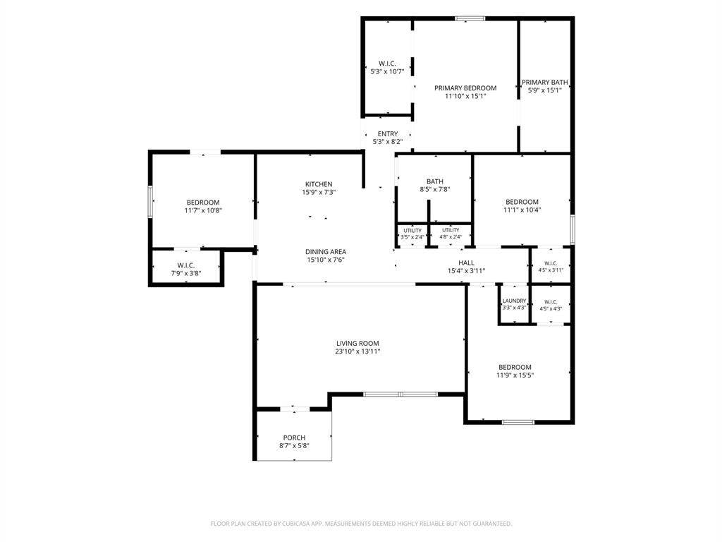 425 Browning Drive, Arlington, TX 76010 Floor plan