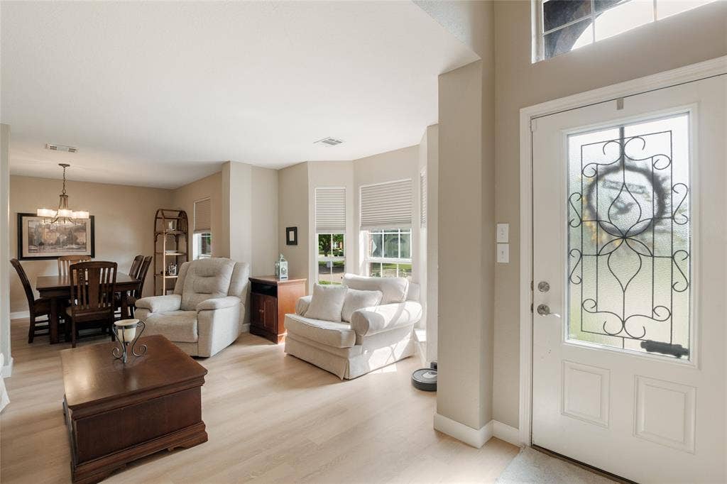1608 Mountain Laurel Drive, Keller, TX 76248 Warm entry with expansive view of formal areas