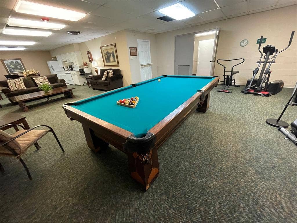 Pool Table game room