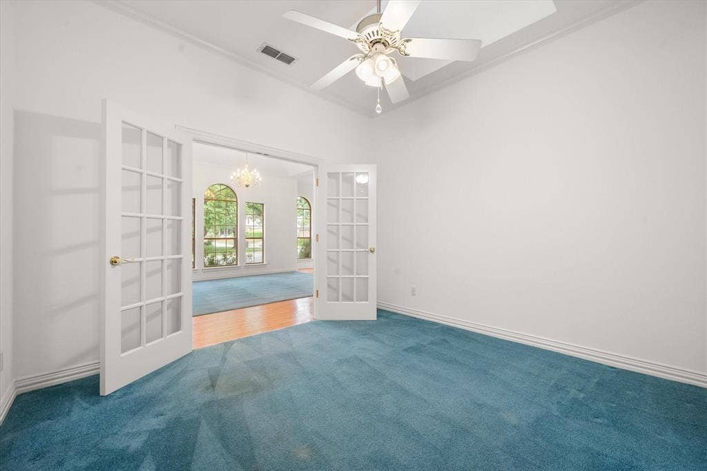 5200 Independence Avenue, Arlington, TX 76017 Office with French doors