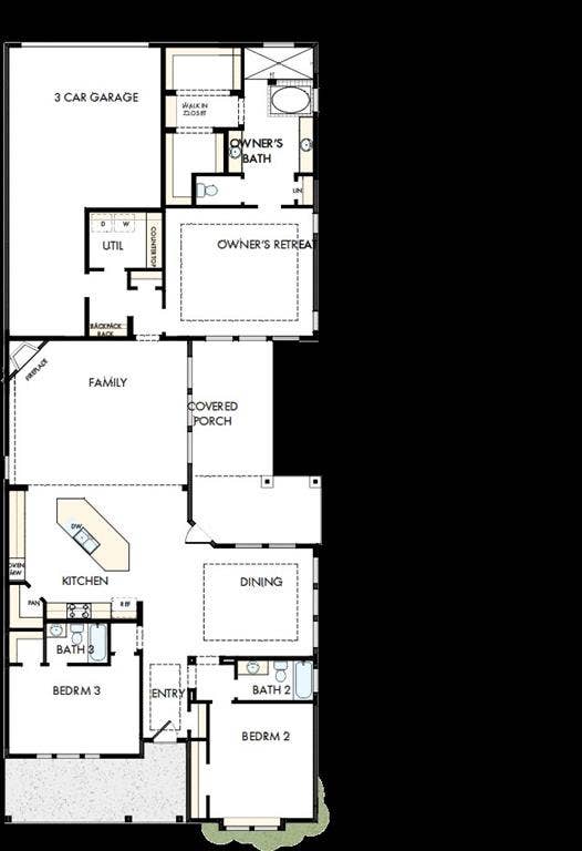 2093 Pine Grove Lane, Arlington, TX 76005 View of room layout