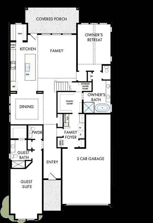 View of room layout