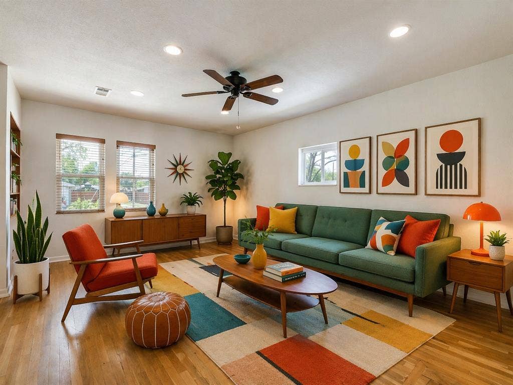 This is an alternate view with a different decor suggestion from photo 5 - slight variations may occur