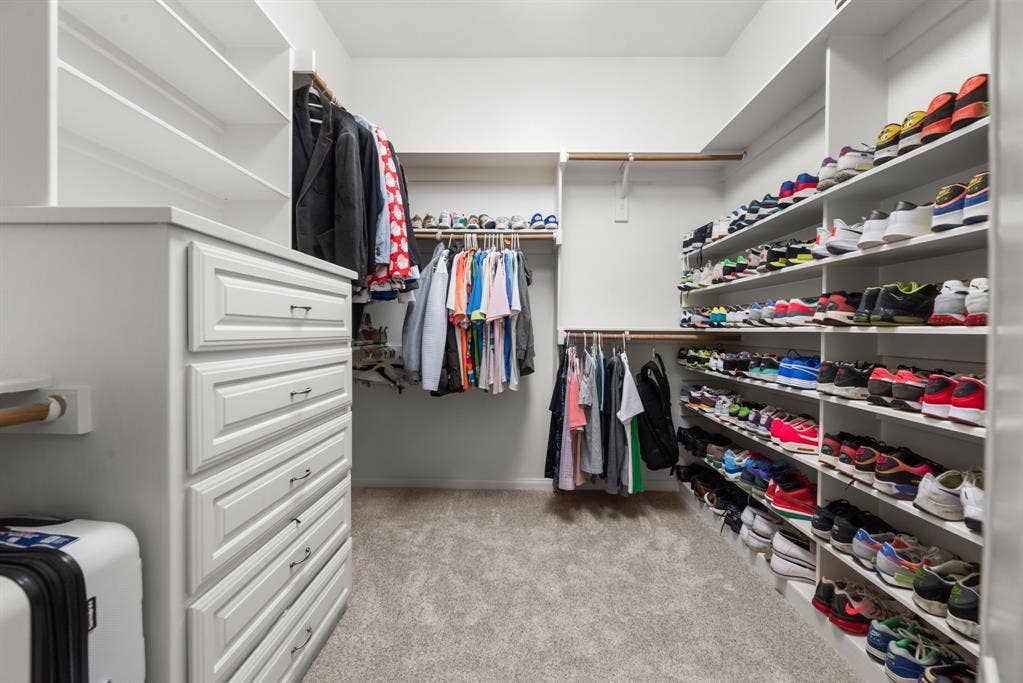 137 Bluff Creek Road, Weatherford, TX 76087 1 of 2 closets in primary