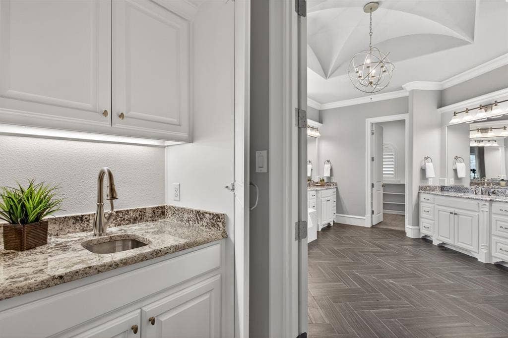 4240 San Juan Avenue, Prosper, TX 75078 Hidden coffee bar off of the primary bedroom.