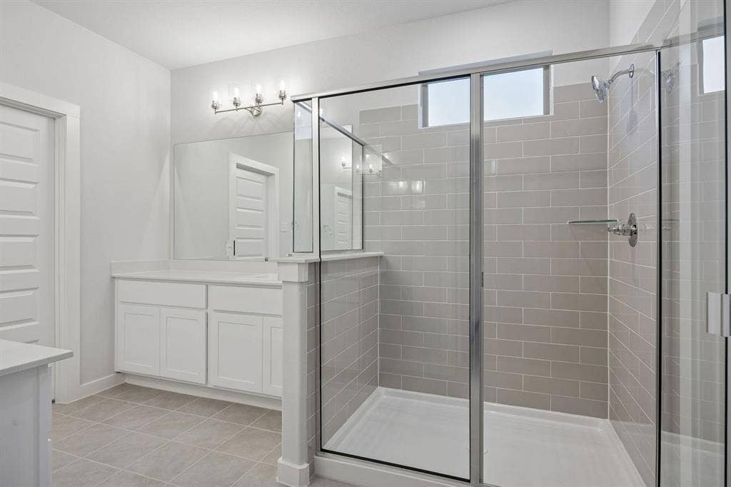 1461 Companero Street, Haslet, TX 76052 Primary Bathroom in the Wimbledon home plan by Trophy Signature Homes – REPRESENTATIVE PHOTO