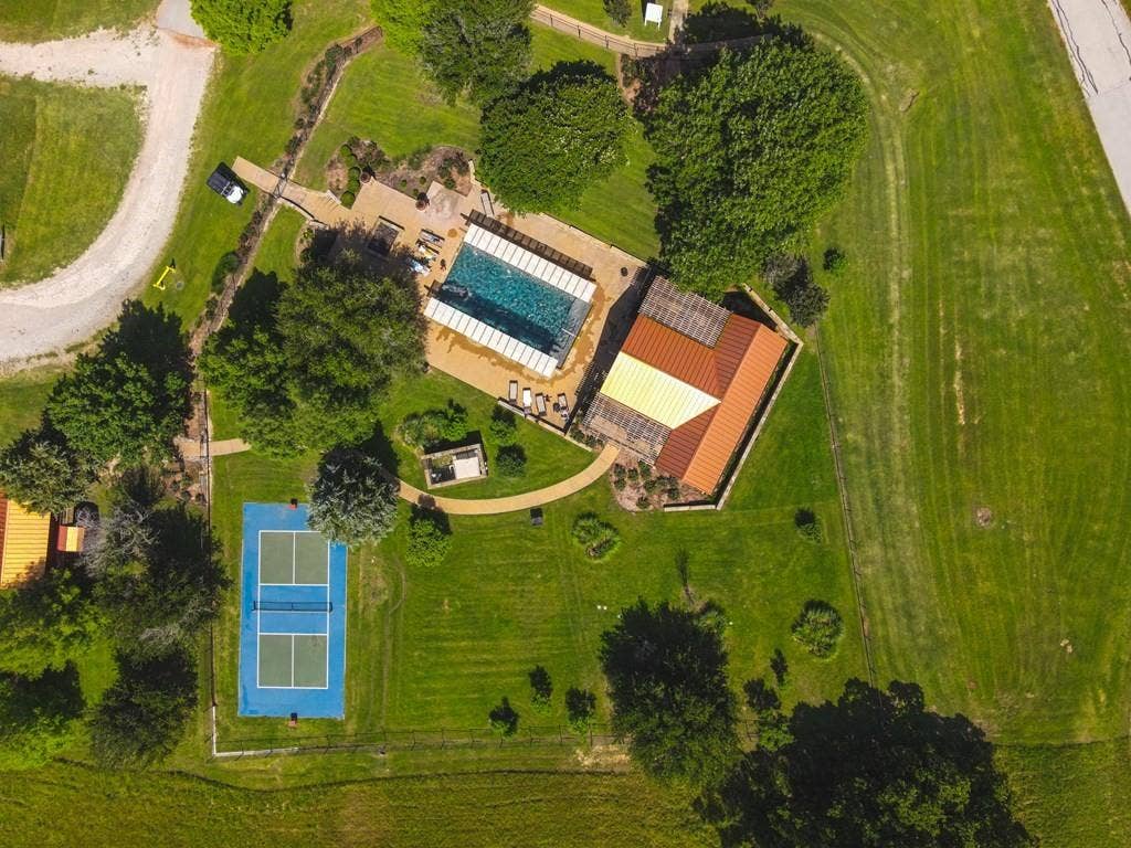 5455 Saddle Ridge Court, Athens, TX 75752 Aerial view