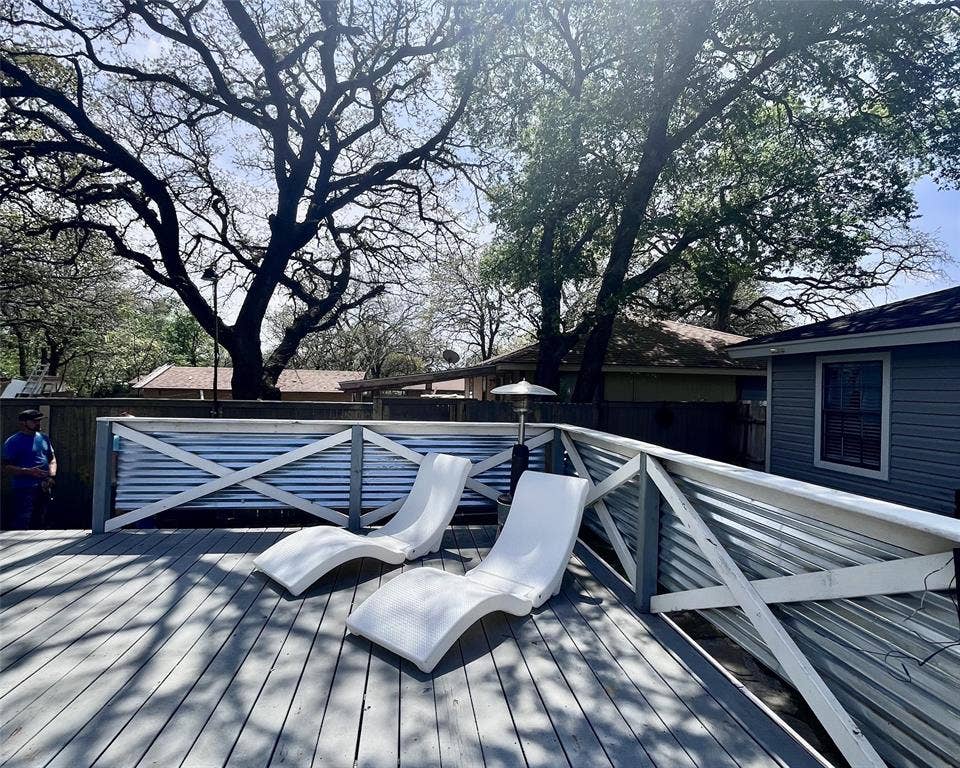 3020 Delaware Trail, Lake Worth, TX 76135 View of wooden terrace