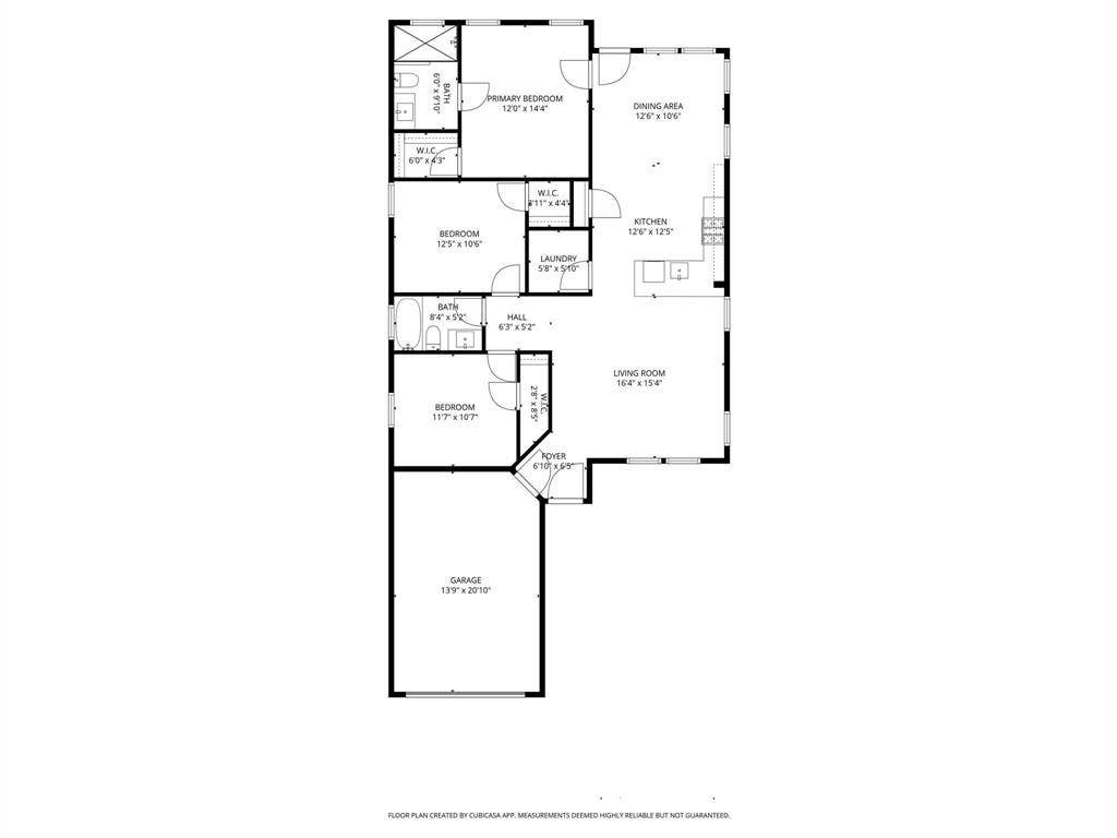 802.5 N Needmore Street, Athens, TX 75751 View of room layout