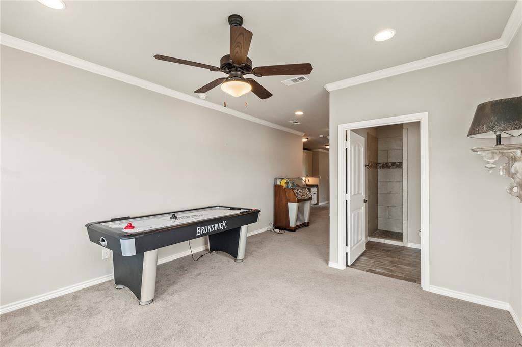 164 Marina Drive, Mabank, TX 75156 Upstair bonus room perfect as game room, second living area and more.