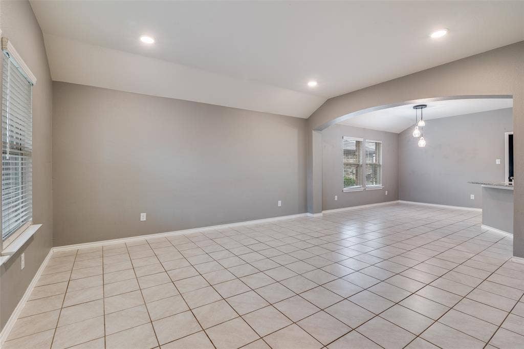 877 Darst Drive, Fate, TX 75189 View of kitchen and dining area