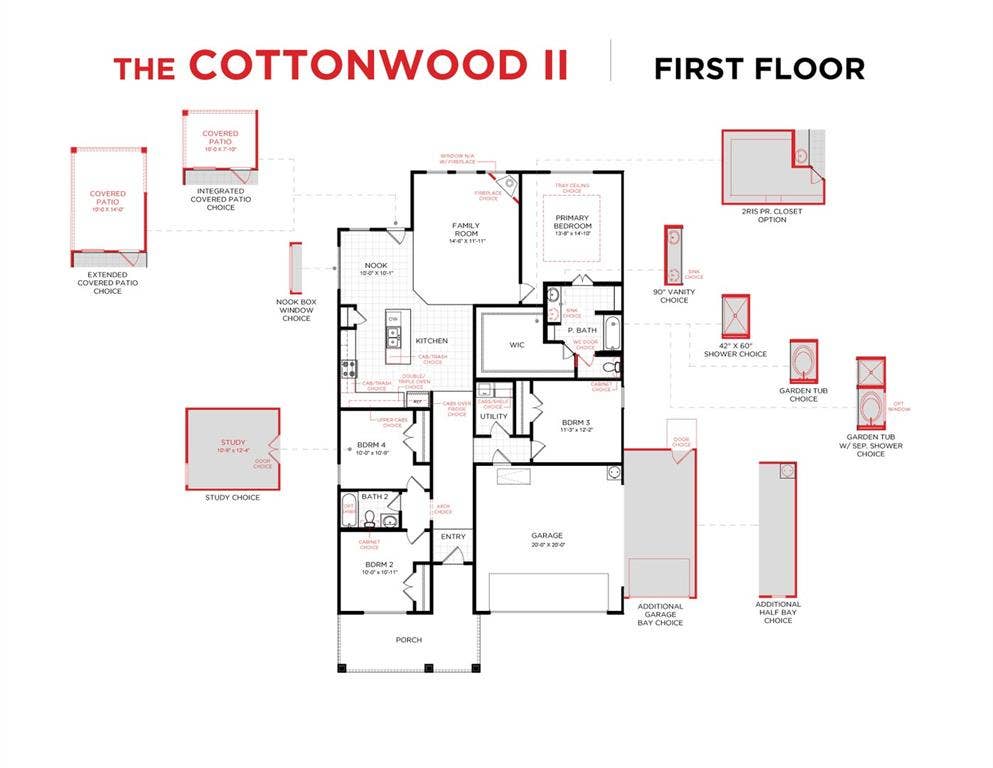 2377 Rams Horn Drive, Waxahachie, TX 75167 Cottonwood II Master Set FF