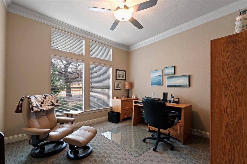 608 Elm Hill Boulevard, Burleson, TX 76028 Could also be 4th bedroom or flex space