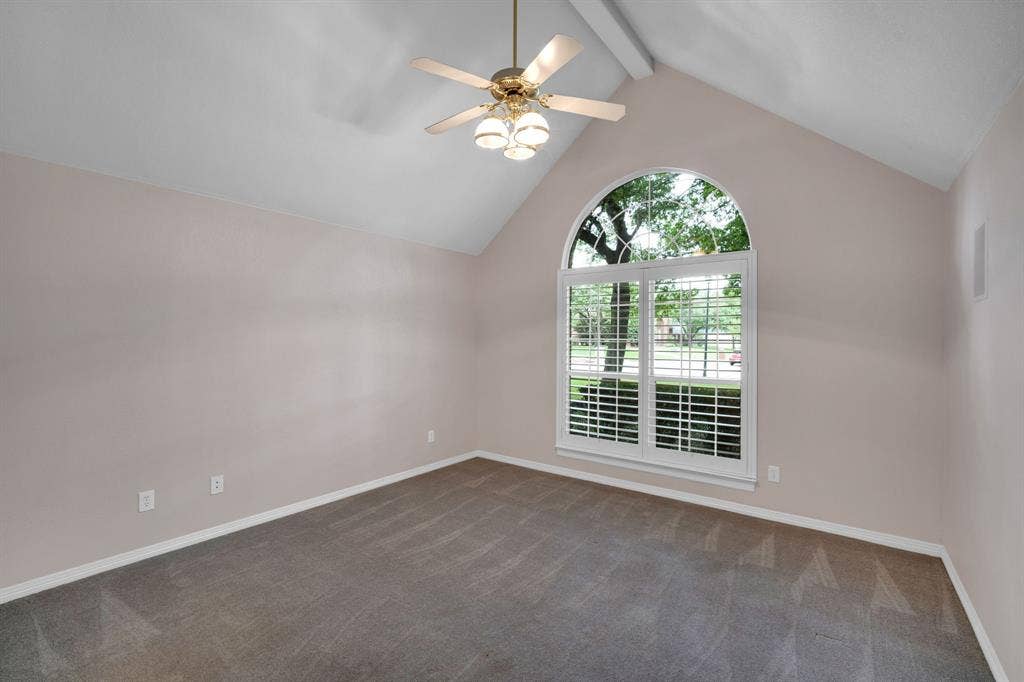 New carpet in bedrooms
