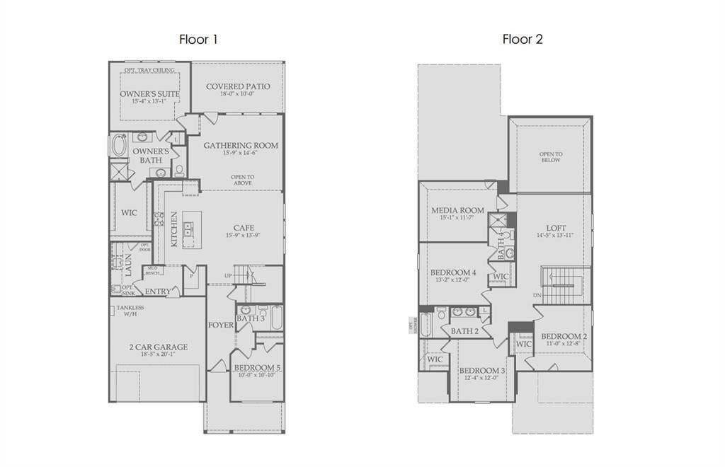 7337 Kurth Lane, McKinney, TX 75071 Floor plan for home