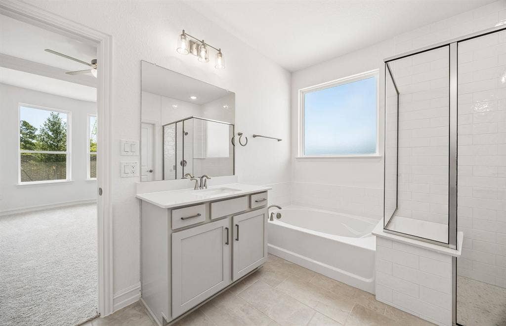 7337 Kurth Lane, McKinney, TX 75071 Double vanity in primary bath