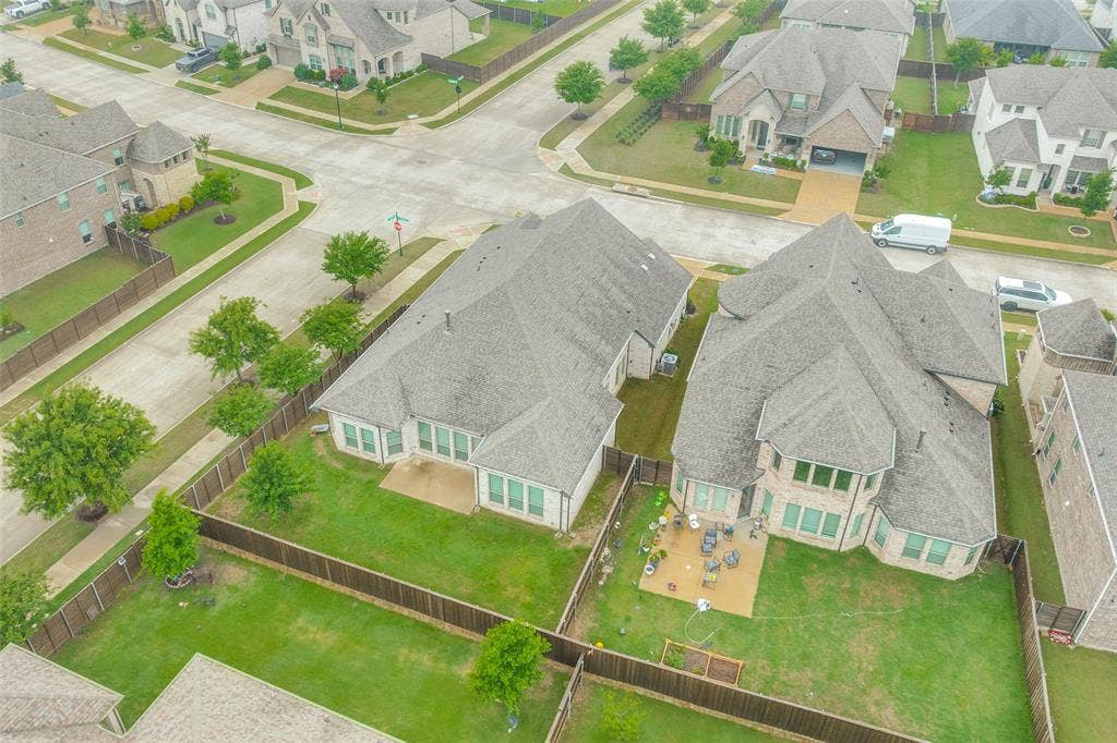 2801 Bedford Road, Northlake, TX 76226 A great corner lot, and the HOA takes care of landscaping on sidewalk side.