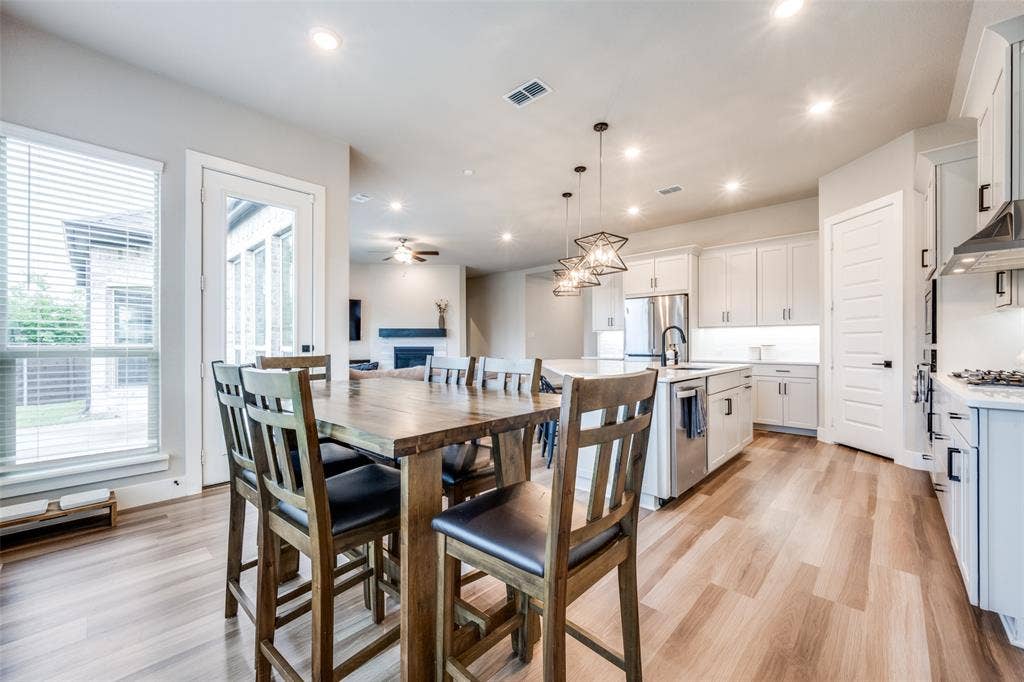 2801 Bedford Road, Northlake, TX 76226 This kitchen was designed with functionality and flow in mind.