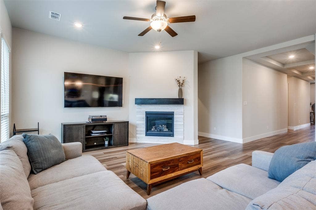2801 Bedford Road, Northlake, TX 76226 Plenty of space for a giant, cozy couch.