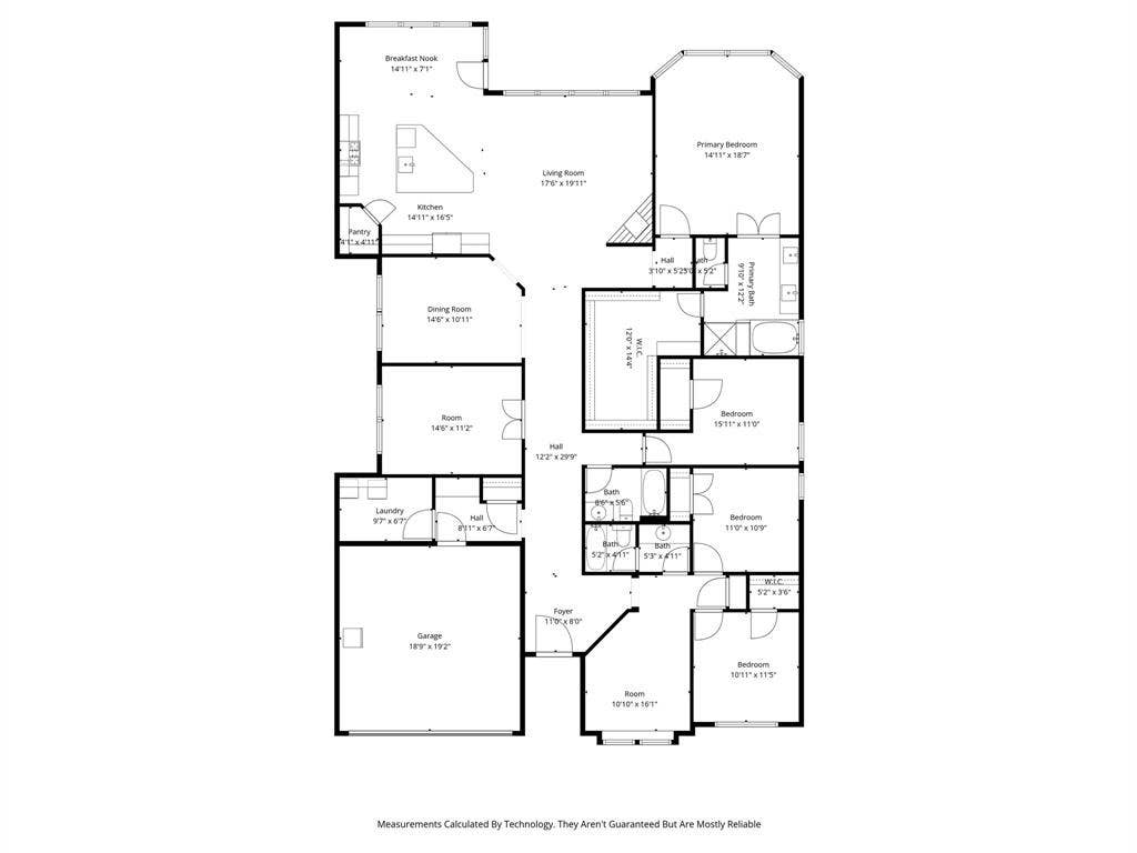 2801 Bedford Road, Northlake, TX 76226 An accurate look at the well thought out floor plan.