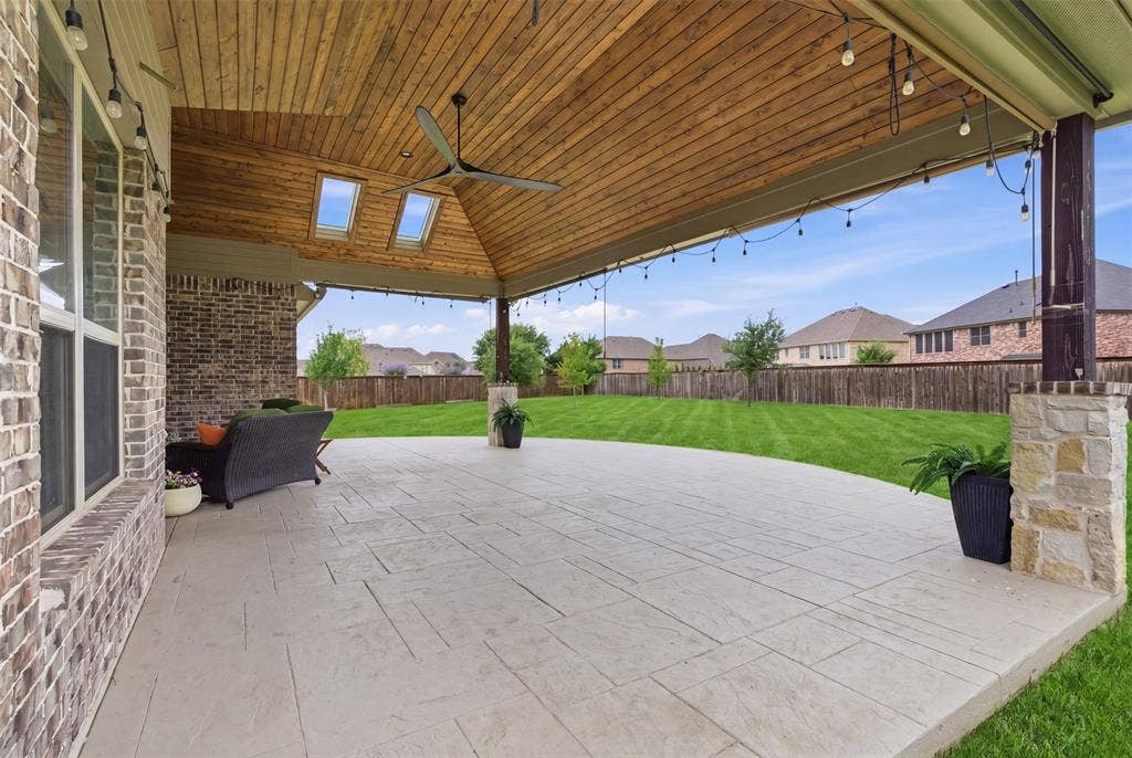 11414 Alejandra Lane, Frisco, TX 75035 Patio terrace