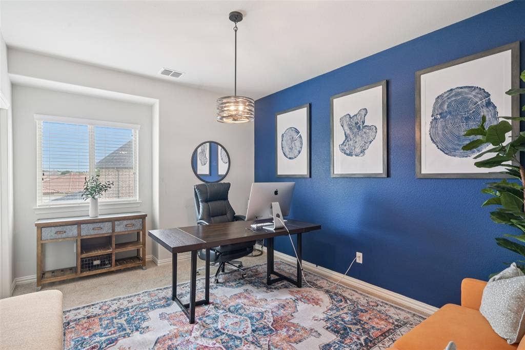 2731 Dames Lane, Irving, TX 75063 Bedroom being used as a second office - 2nd floor