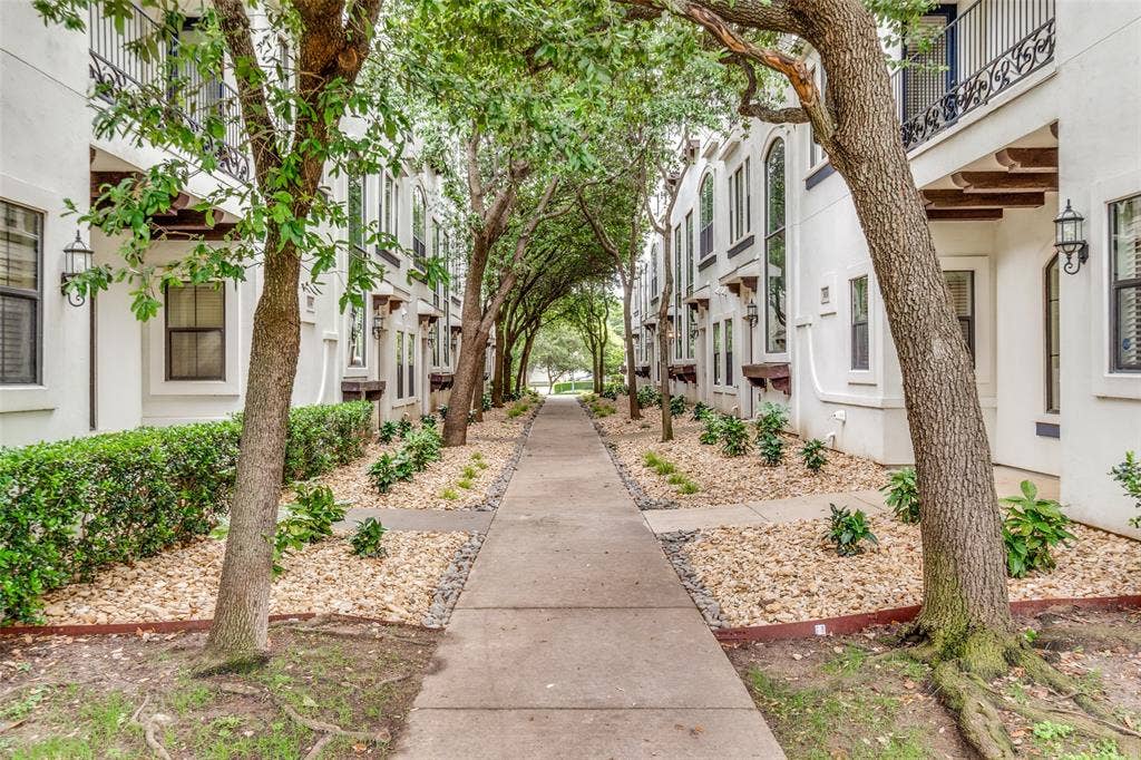 3038 Carmel Street, Dallas, TX 75204 beautiful entrance walkway