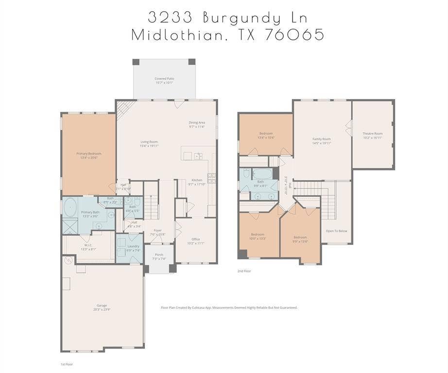 3233 Burgundy Lane, Midlothian, TX 76065 3233 Burgundy Lane, Midlothian, TX 76065