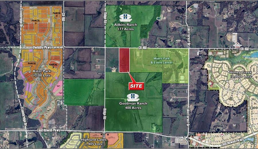 Property photo for 20.38 acres County Road 168, McKinney, TX